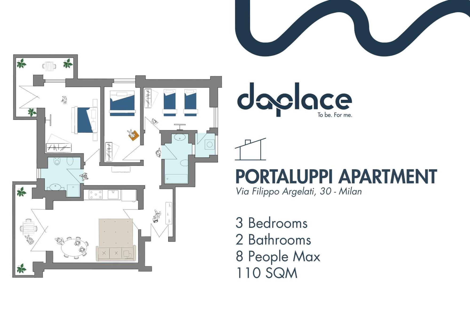 Daplace - Portaluppi Apartment ميلان المظهر الخارجي الصورة